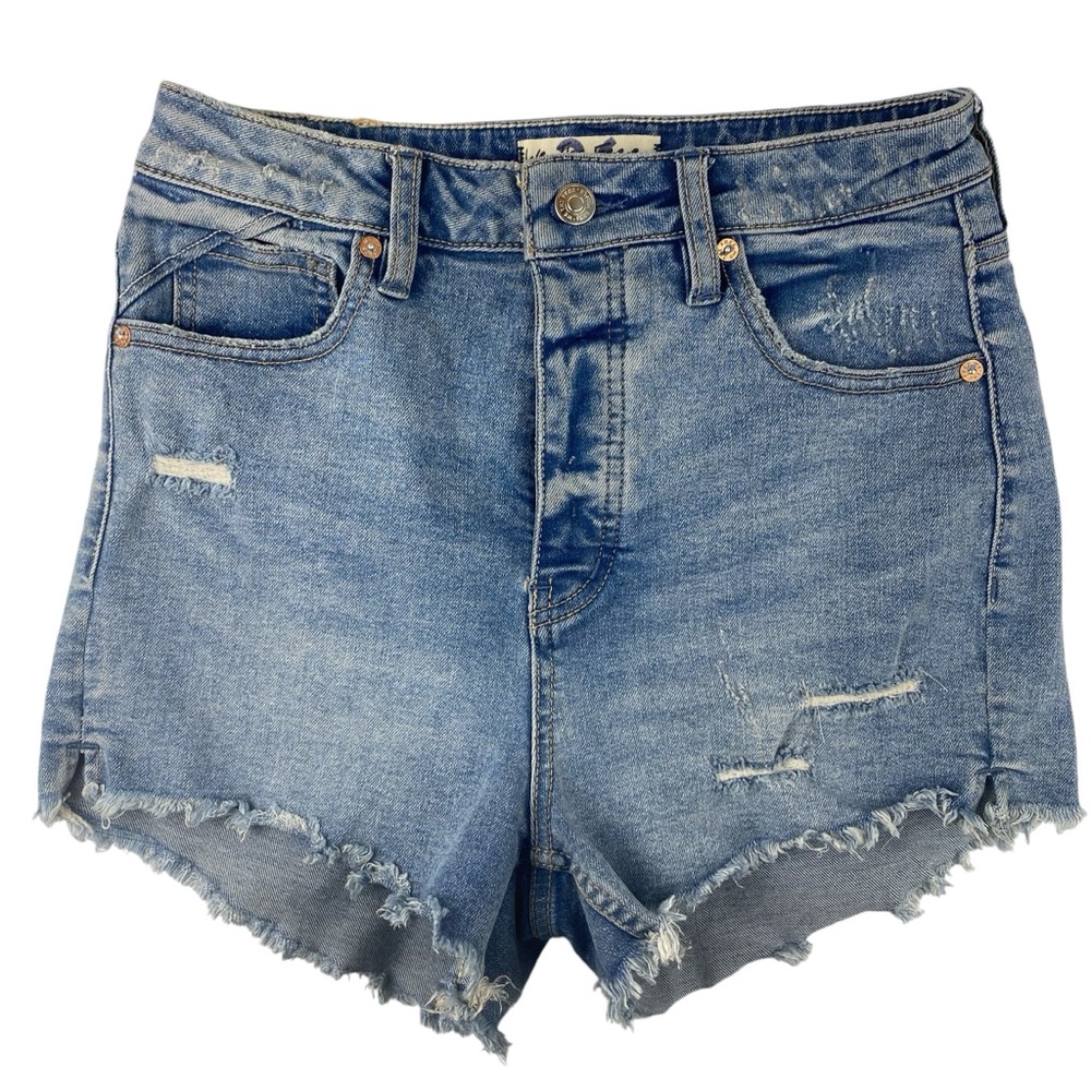 We The Free Crvy Vintage High Rise Jean Shorts Size 26